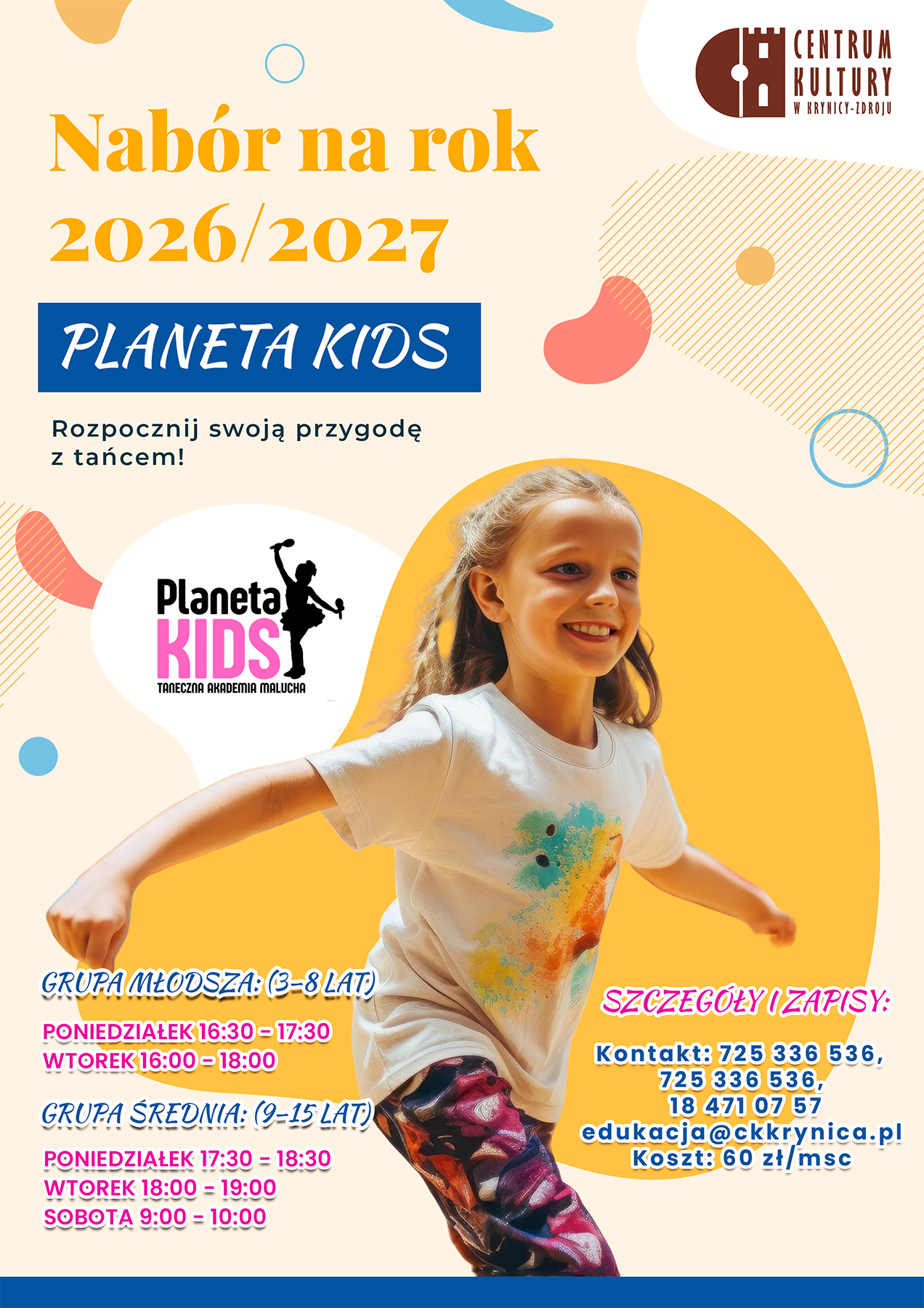 Planeta Kids. Nabór 2026 i 2027.