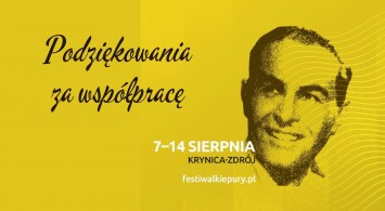 Podziękowania za współpracę.
