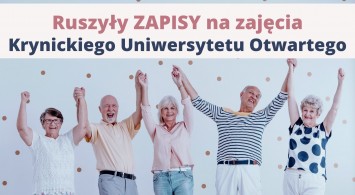 Krynicki Uniwersytet Otwarty UTW - rok szkolny 2021/2022