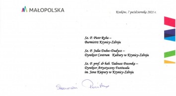 "...słowa uznania za trud i zaangażowanie..."