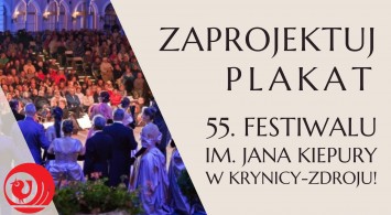 Konkurs na plakat 55. Festiwalu im. Jana Kiepury