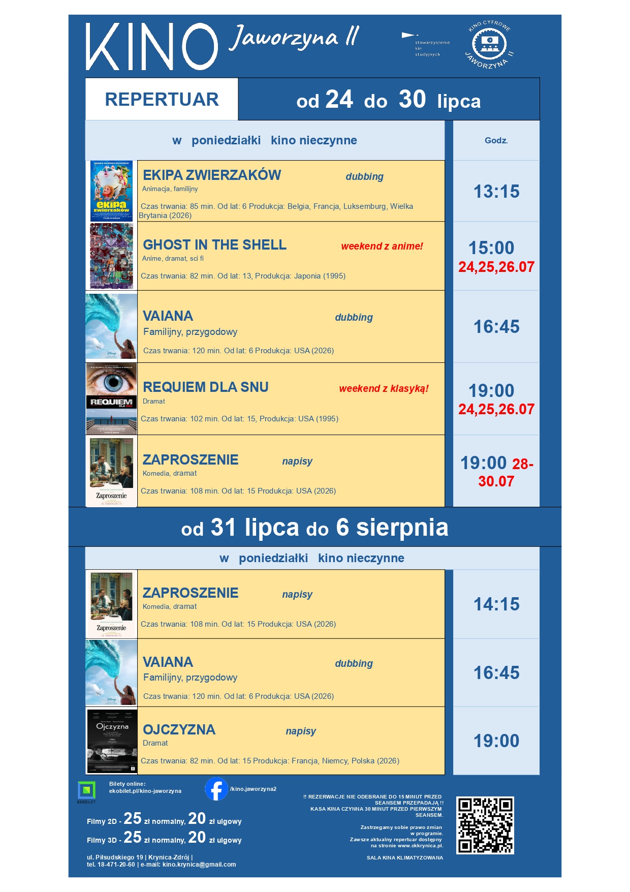 Repertuar 24.07-06.08