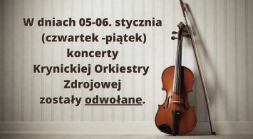 Odwołane koncerty