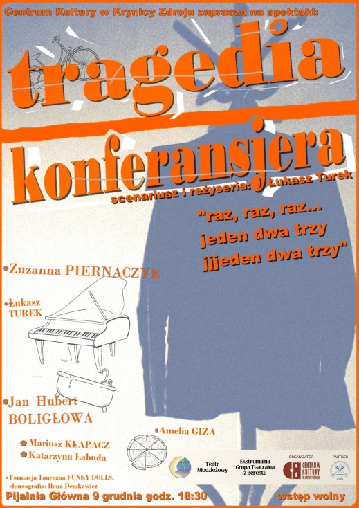 tragedia konferansjera