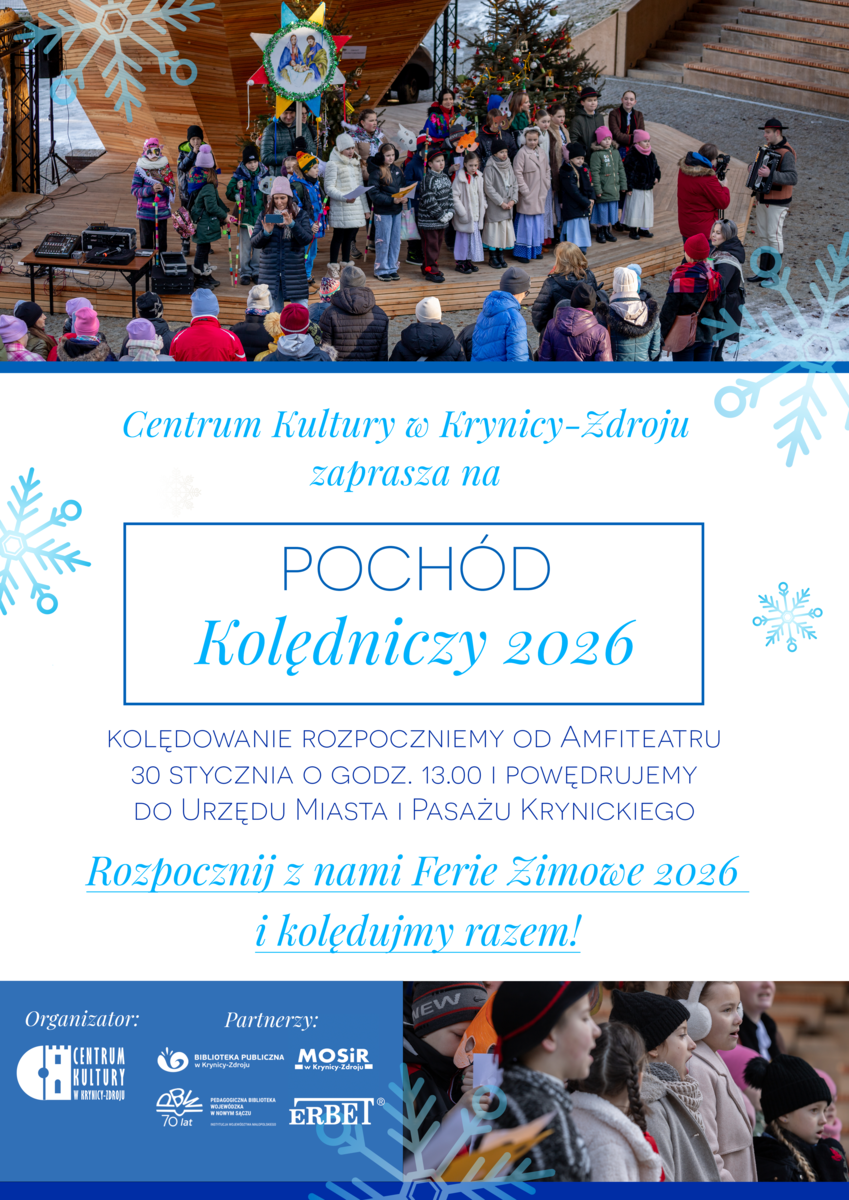 Centrum Kultury w Krynicy Zdroju, Pochód kolędniczy 2026.