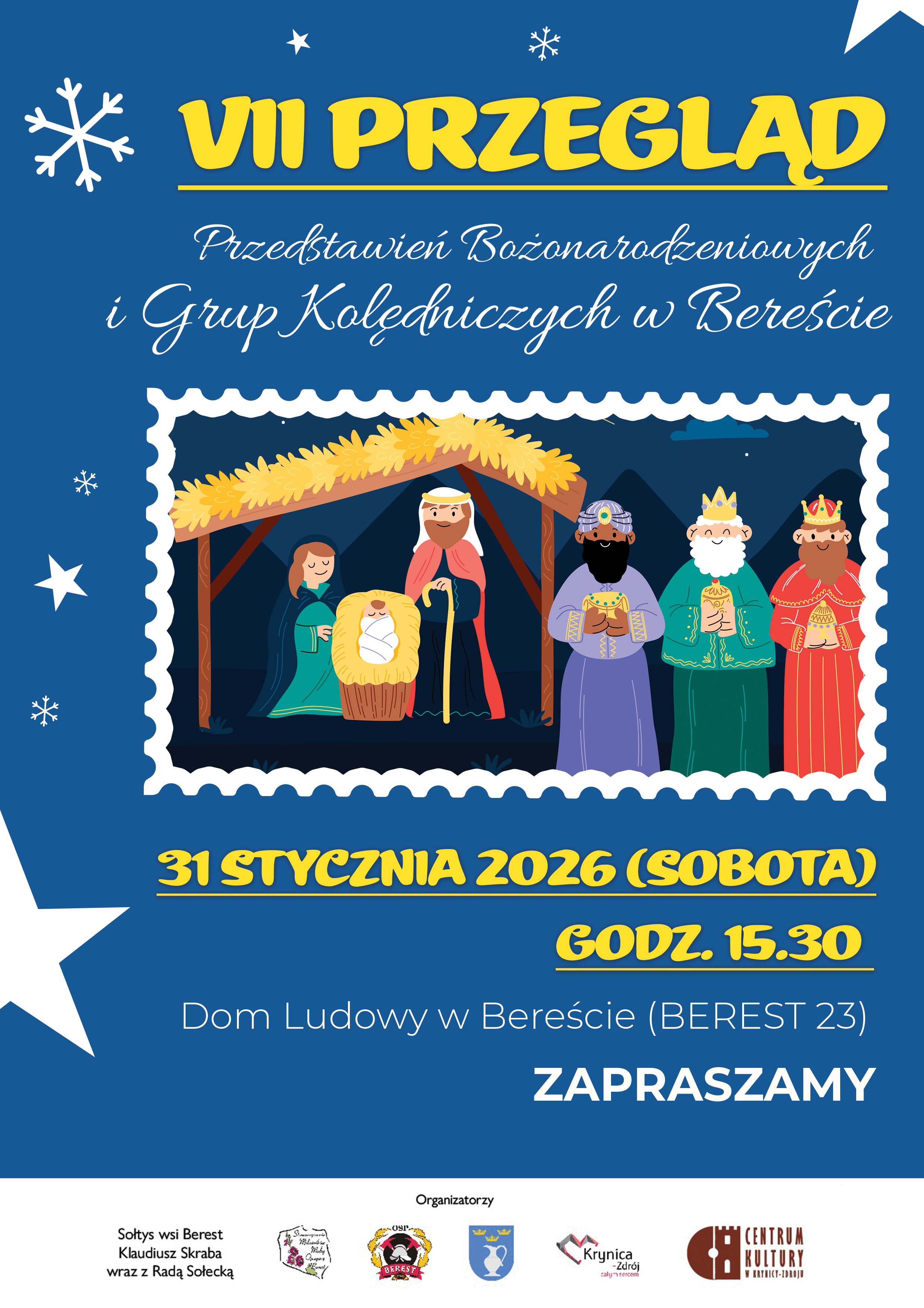 VII Przegląd Przedstawień Bożonarodzeniowych i Grup Kolędniczych w Bereście