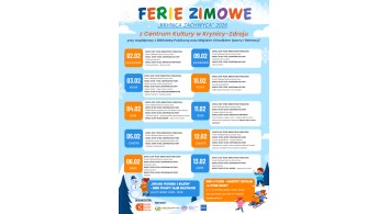Ferie zimowe w Centrum Kultury  &ndash; harmonogram.