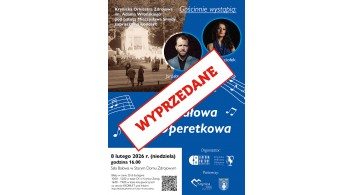 BILETY WYPRZEDANE! Koncert Krynickiej Orkiestry Zdrojowej im. Adama Wrońskiego -  Karnawałowa Gala Operetkowa!