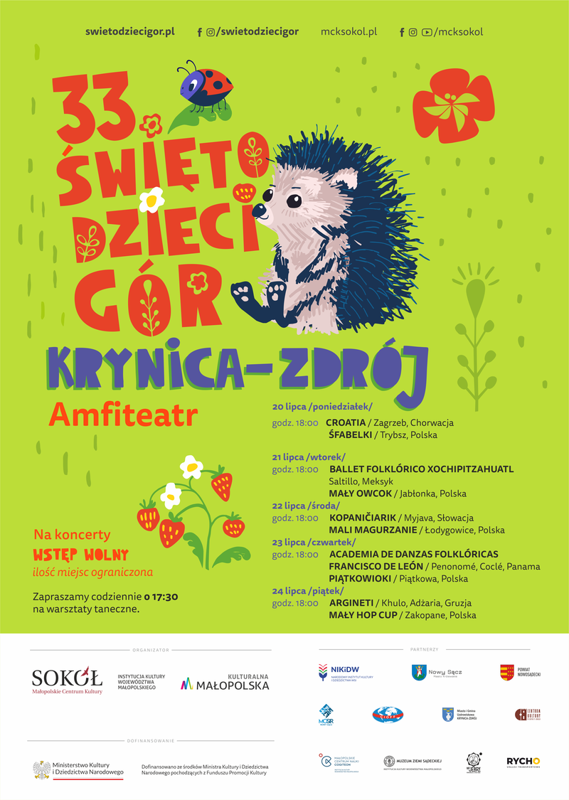Plakat. Święto Dzieci Gór. 2026. 1200x800