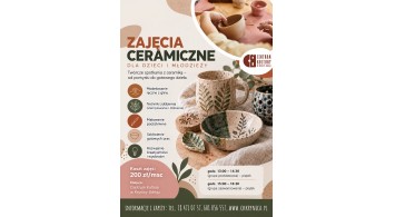 Oferta zajęć ceramicznych 2026/2027. Trwają zapisy.