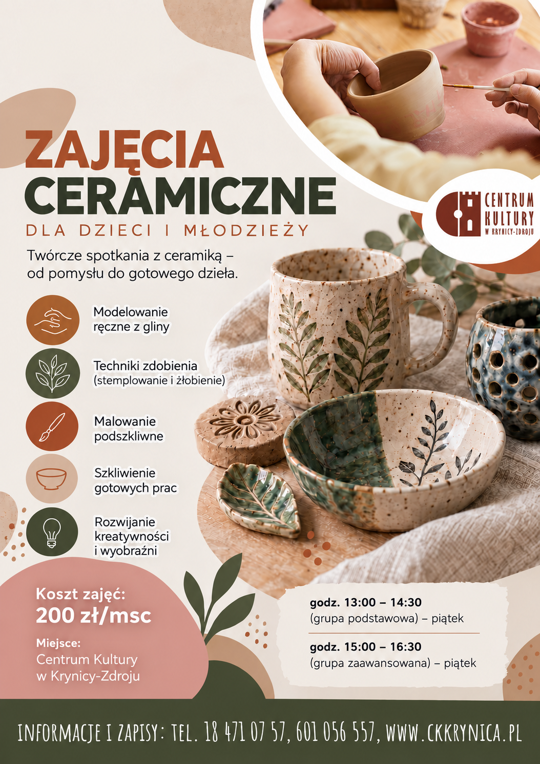 zajecia ceramiczne 2026 i 2027